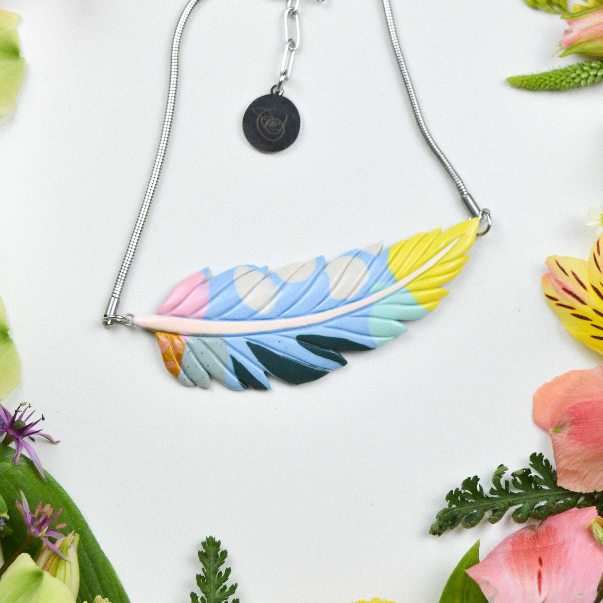 Feather-Leaf necklace - Image 2