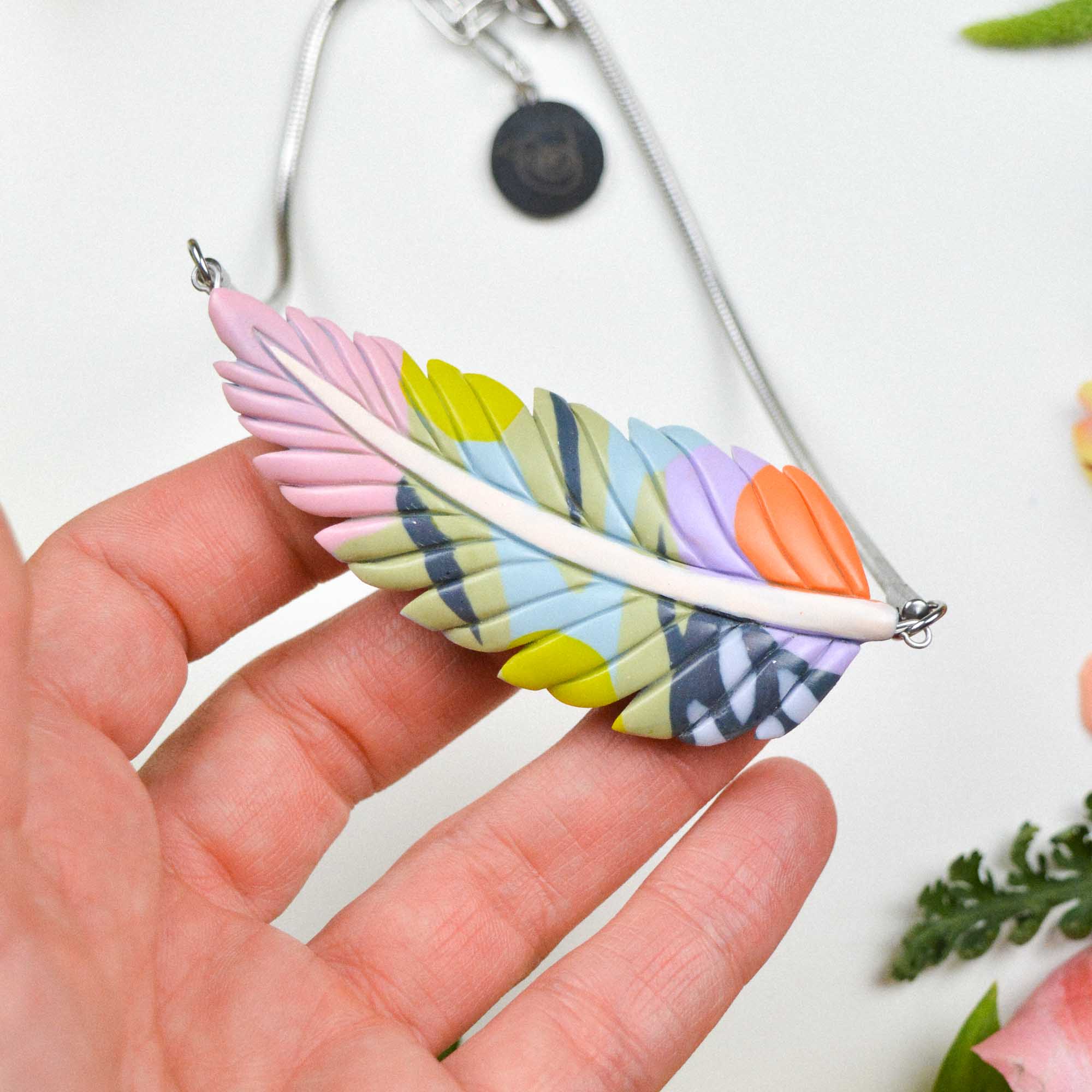 Feather-Leaf necklace - Image 4