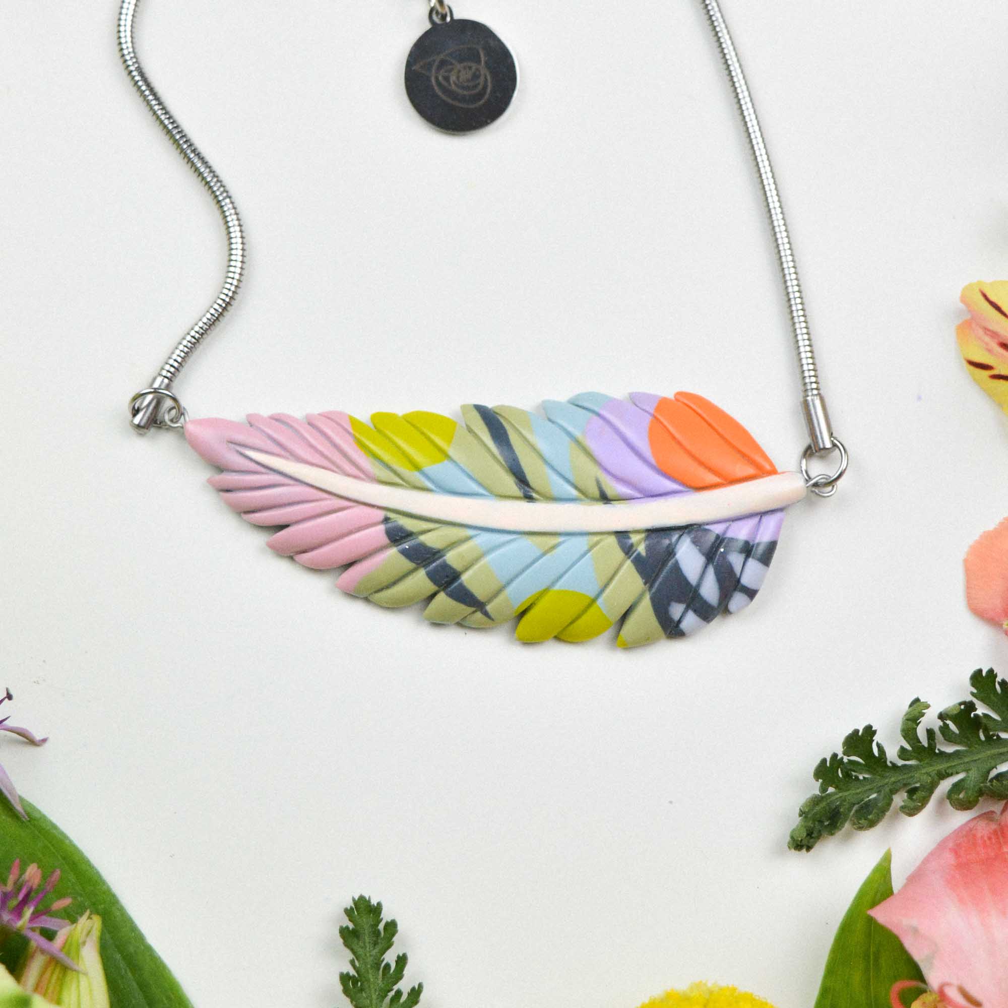 Feather-Leaf necklace
