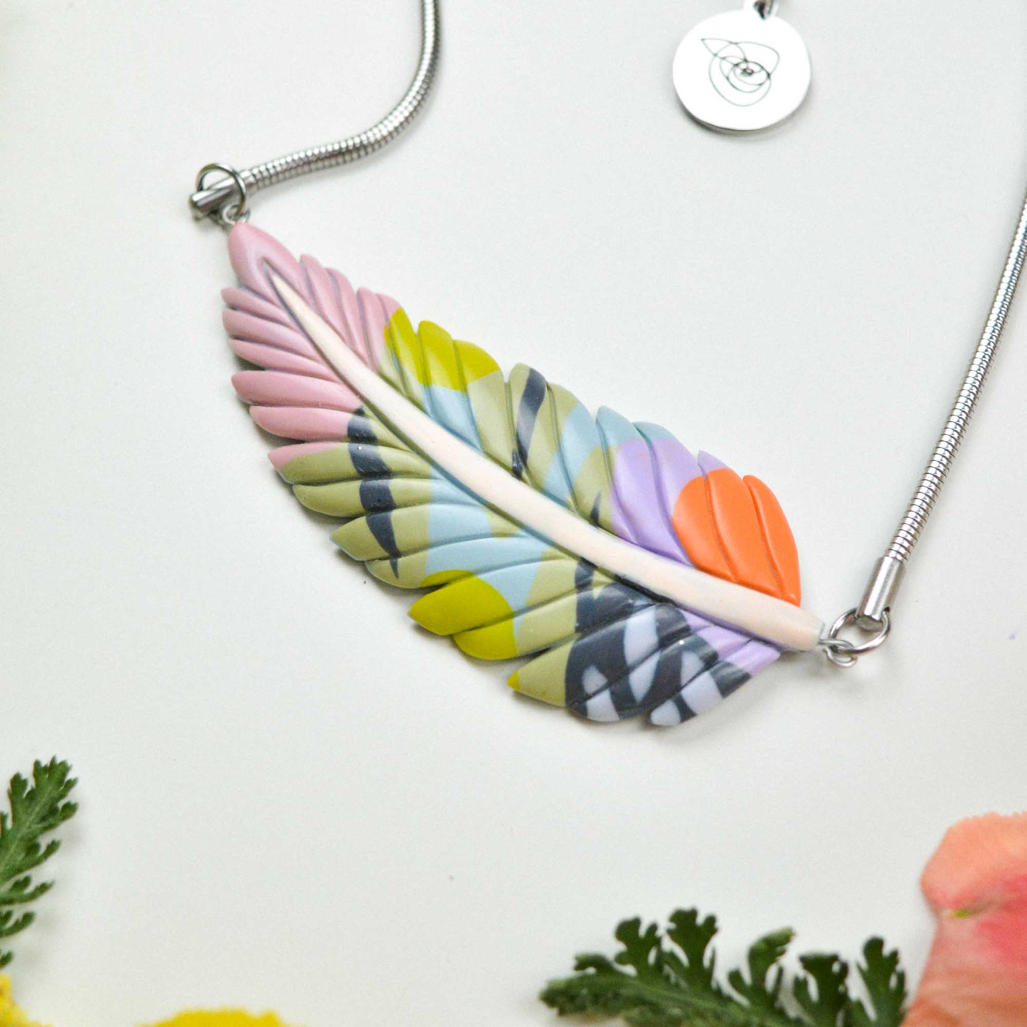 Feather-Leaf necklace - Image 3