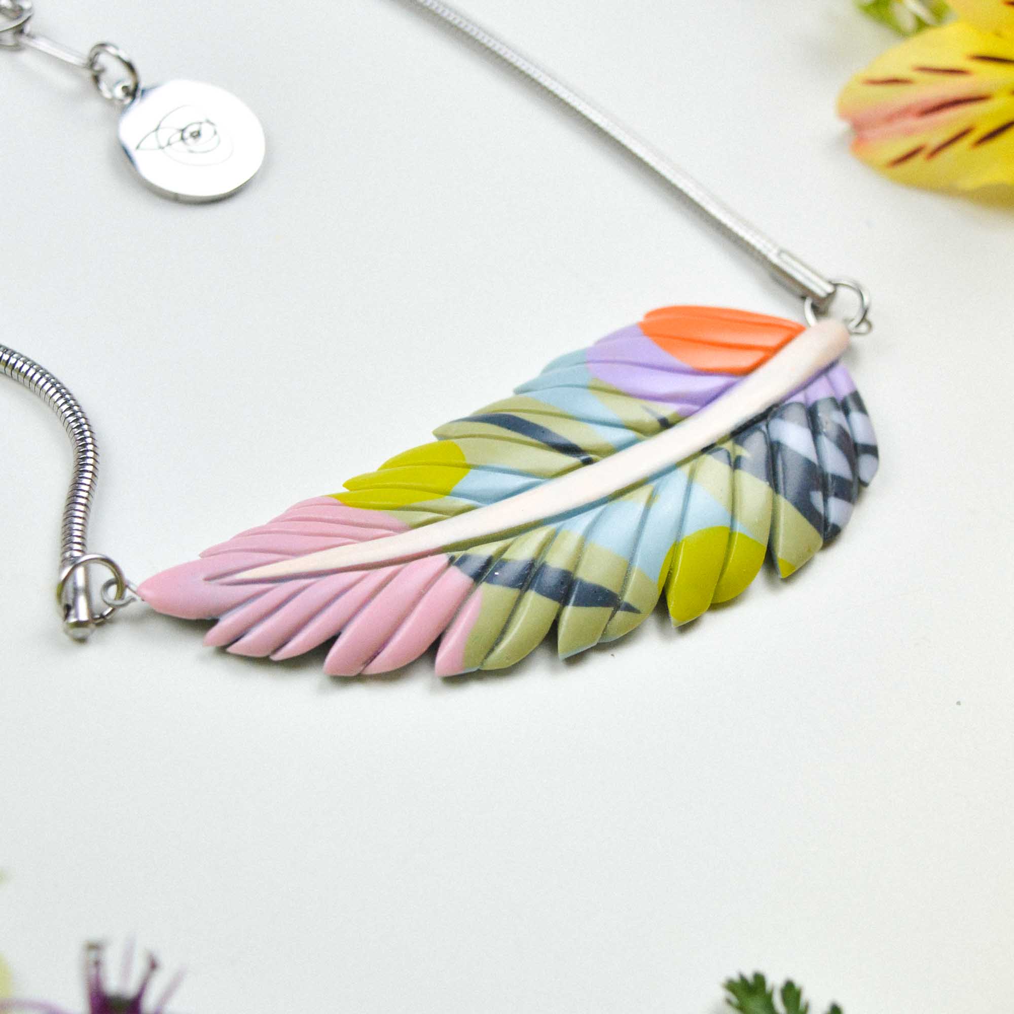 Feather-Leaf necklace - Image 2